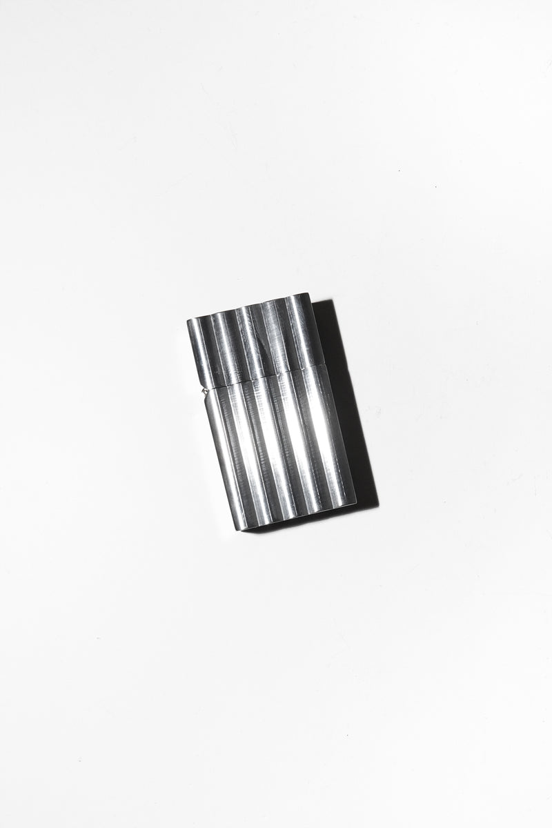 Tsubota Pearl Hard Edge Lighter in Aluminum Wave