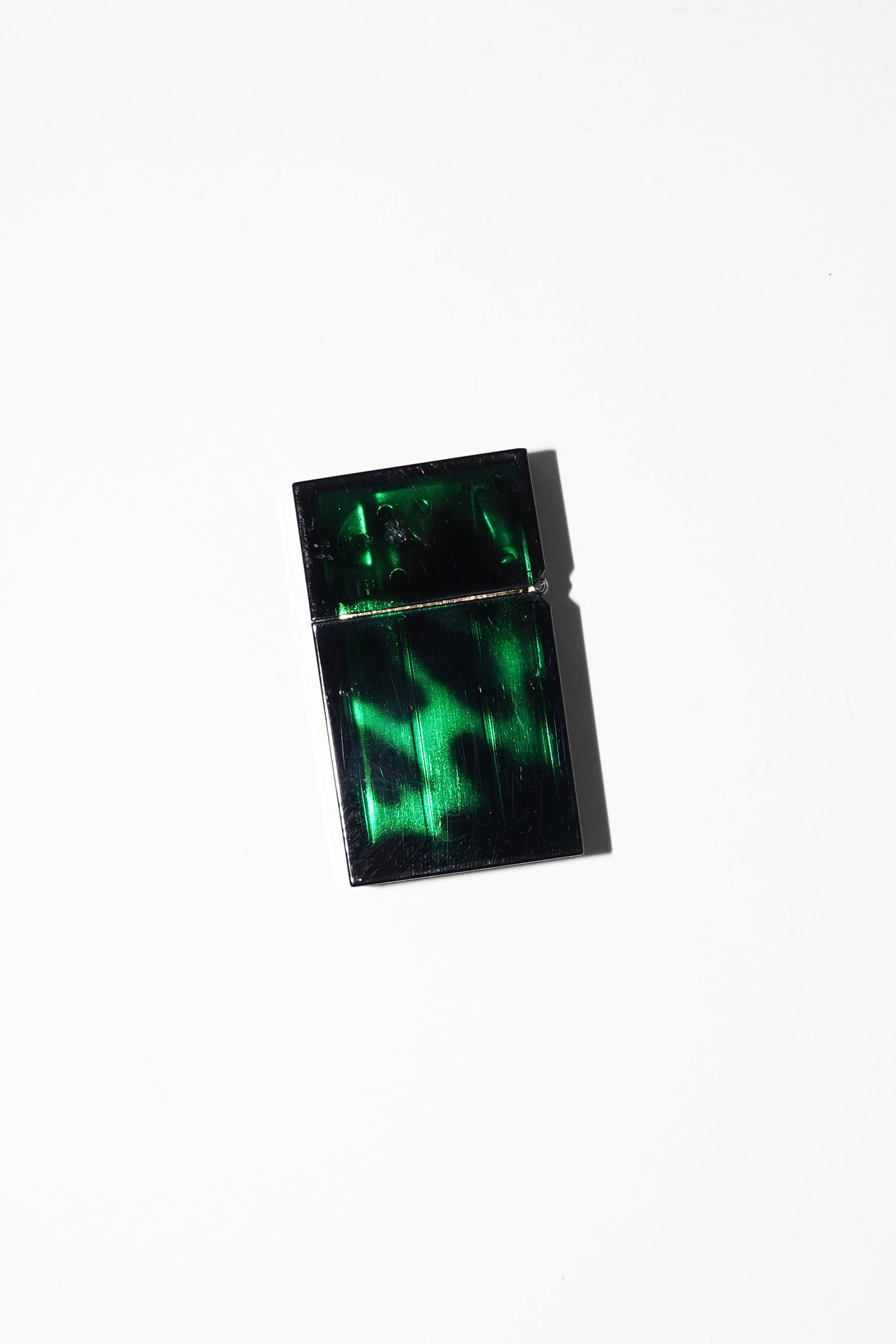 Tsubota Pearl Hard Edge Lighter in Marble Green